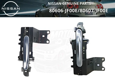 Juego de manijas de puerta exterior genuinas Nissan OEM JDM para conjunto de empuñadura exterior R35 GT-R Foto 1 de 4