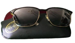 Occhiali da sole Rayban RB3569 187/88 59 nero oro specchio 3569 *AUTENTICI* - Foto 1 di 18