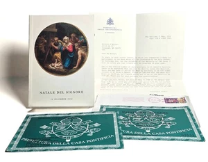 RAR!  Tickets Vatikan Mitternachtsmesse 2012 mit Liturgiebuch & Brief (I3-124) - Bild 1 von 10