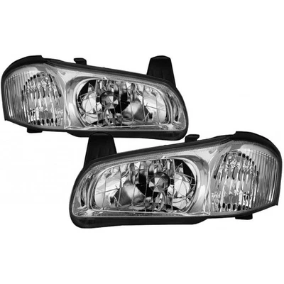 Par de faros para conductor y pasajero Nissan Máxima 2000 2001 Foto 1 de 4