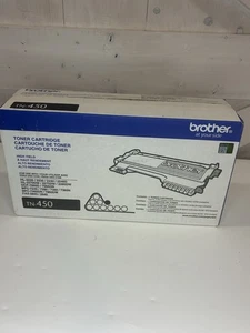 Wysokowydajna kaseta z czarnym tonerem Brother TN450 OEM oryginalna oficjalna fabrycznie nowa - Zdjęcie 1 z 14