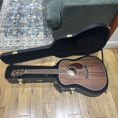Fender Paramount PM-1 Acoustic Guitar Mahogany with Case and Accessories - Image 1 of 4