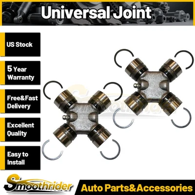 For Jeep Cherokee 1988-1999 2000 GMB 2pcs Rear Shaft All Joints Universal Joint - Image 1 of 3