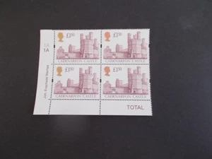 GB QEII 1997 £1.50 Enschede Castle High Value Cylinder Block of 4 Cyl 1A1A U/M - Picture 1 of 1