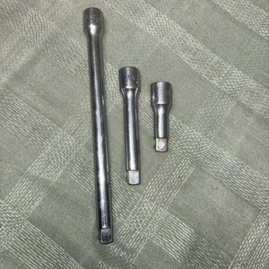 Juego de tres extensiones de unidad de 1/2” para Mac Tools de 3”, 5” y 10” de largo V10E V5E V3E - Imagen 1 de 11
