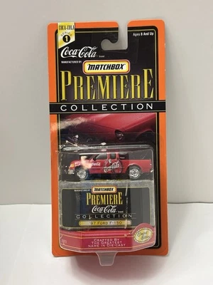 Matchbox Premiere Collection Coca-Cola '97 Ford F-150  Limited Edition 1998 Red - Image 1 of 4
