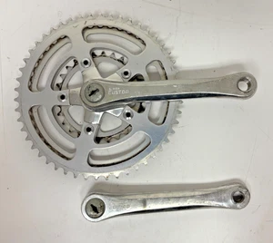 Guarnitura Tripla Vintage SR Sakae Super Custom 170mm 50/45/28 Alluminio Touring - Foto 1 di 6