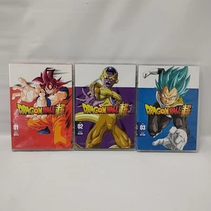 Dragon Ball Super DVD Lot Parts 1-3 Episodes 1-39 Funimation Season 1 2 3 - Picture 1 of 10