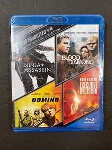 4 Filmfavoriten: Actionthriller (Blu-ray) VERSIEGELT MIT SCHRUMPFTRÄNEN - Bild 1 von 2