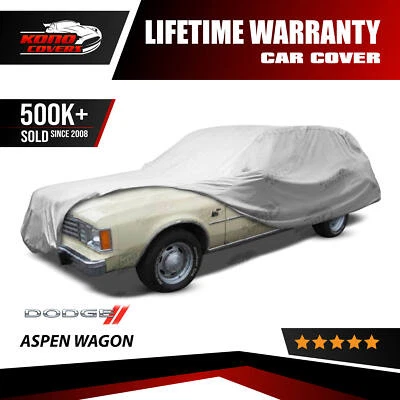 Cubierta impermeable para coche Dodge Aspen Wagon 5 capas 1976 1977 1978 1979 1980 Foto 1 de 4