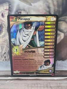 Dragon Ball Z CCG #31 Paragus LV1 - Buu Saga Broly Foil Score LP Front MP Back - Foto 1 di 8