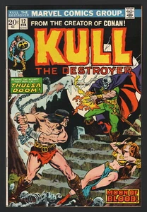 KULL, THE DESTRUYER #12, Marvel Comics, 1974, en muy buen estado, ¡thulsa-doom! - Imagen 1 de 1