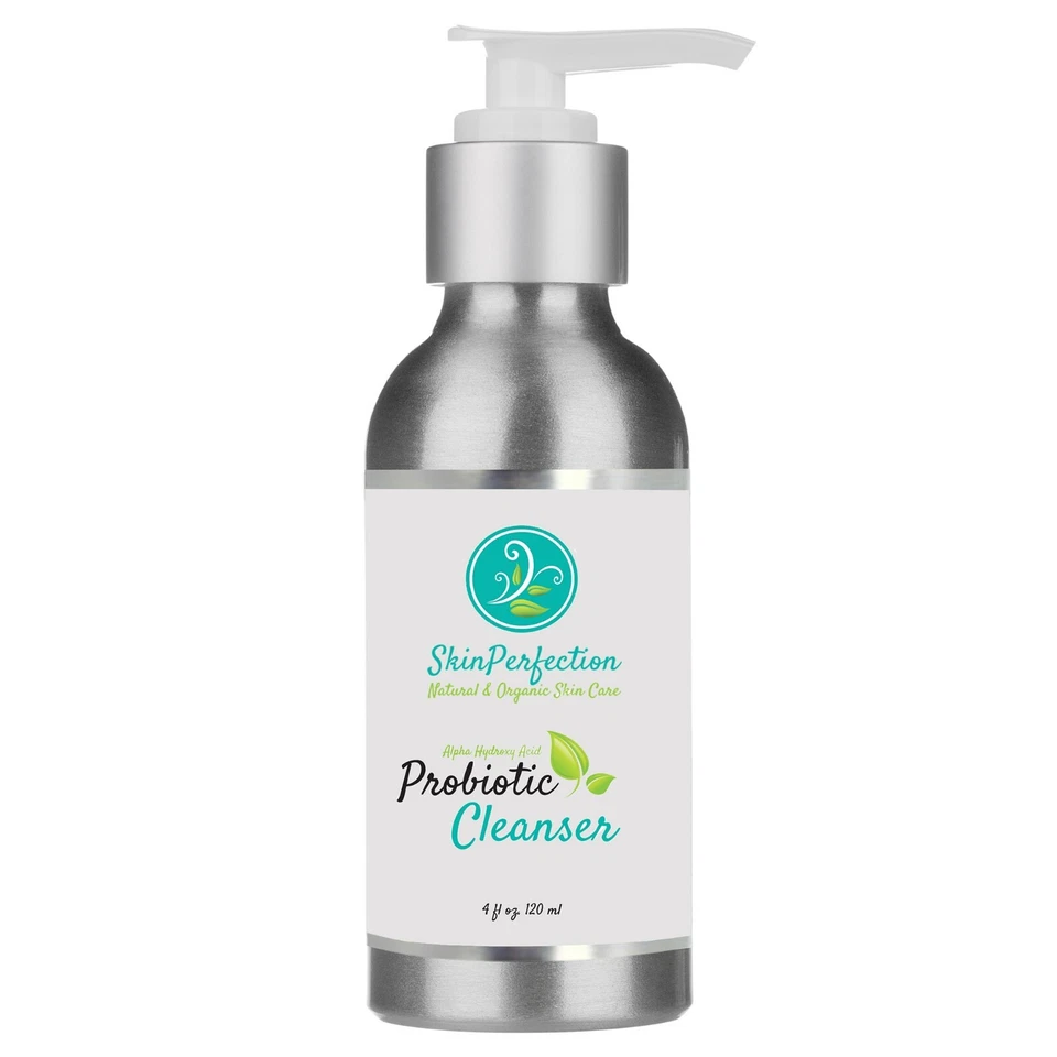 Alpha Hydroxy Acid Probiotic Cleanser Lactic Salicylic Gel Exfoliating Refines - Image 1 of 3