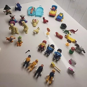 Lotto giocattoli vintage - Garfield, Soma, Dinosauri, Happy Meal, Fisher Price, Sloth - Foto 1 di 9