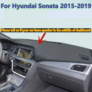 For Hyundai Sonata 2015-2019 Car Leather Dashboard Dash Cover Protector Mat Pad - Picture 1 of 3