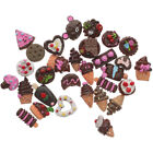 30pcs Dessert Charms for DIY Phone Case & Jewelry