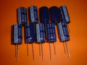 10x Elko 2200µF / 50V 85°C 16x30mm 2200uF - Picture 1 of 3