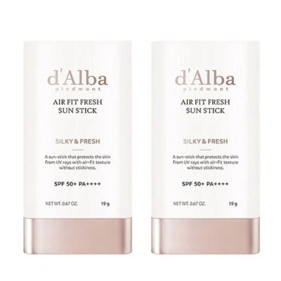 DALBA Air Fit Fresh Sun Stick SPF50+ PA++++ 19g x 2ea Sunscreen K-beauty
