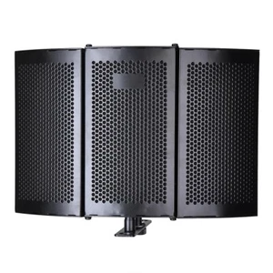 13x10" Microphone Isolation Shield Soundproof Filter Vocal Recording Foam Panel - Picture 1 of 9