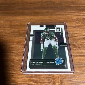 Ahmad "Sauce" Gardner Rookie RC 2022 Panini Donruss Optic Base 228 New York Jets - Picture 1 of 4