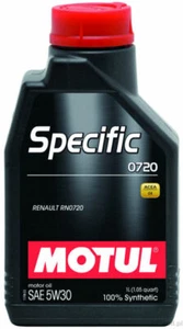 OLIO MOTORE SINTETICO MOTUL SPECIFIC 5W30 (DPF) RENAULT RN0720 ACEA C4 0720 3 LT - Foto 1 di 1