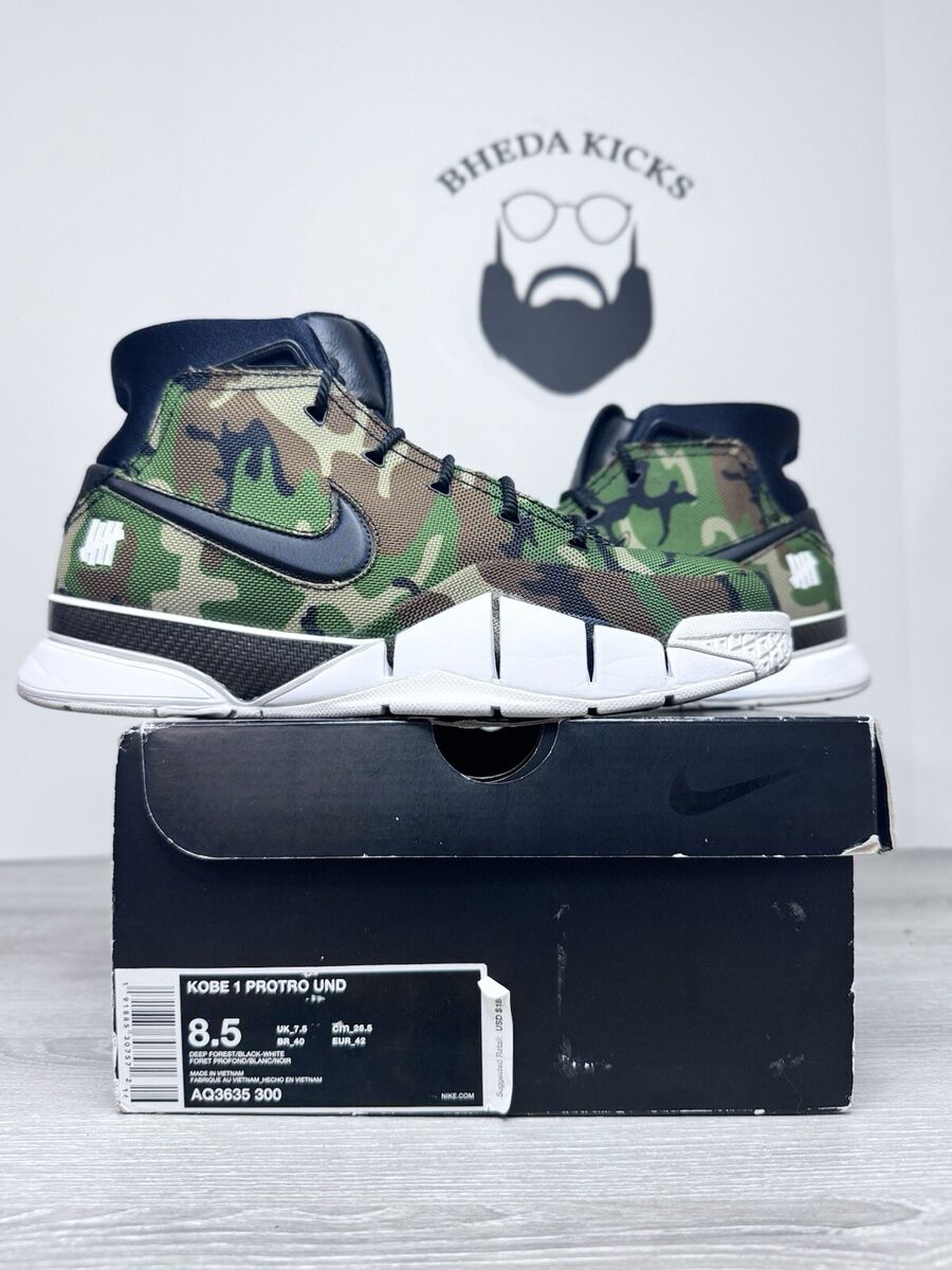 Nike Undefeated x Zoom Kobe 1 Protro Green Camo for Sale Nike Undefeated x Zoom Kobe 1 Protro Green Camo for Sale