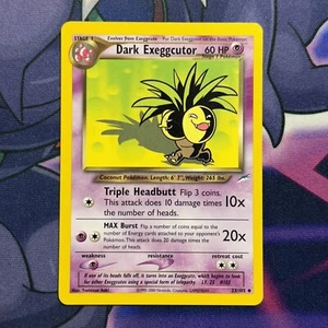 DARK EXEGGCUTOR 33/105 - Neo Destiny - VINTAGE WOTC Pokemon Card - NM/LP - Picture 1 of 6