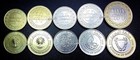 BAHRAIN UNC SET OF 5 COINS, 5 10 25 50 100 FILS, 2009 2015