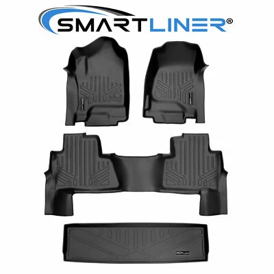 SMARTLINER Custom Fit Floor Mats Cargo Trunk Liner 2015 Chevrolet Tahoe Yukon - Imagem 1 de 4