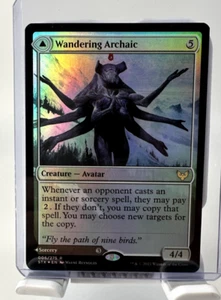Wandering Archaic Explore the Vastlands – Strixhaven (STX) – FOIL Rare – NM - Picture 1 of 6