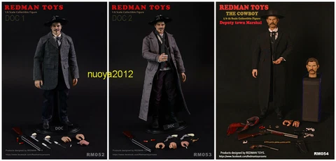 REDMAN TOYS 1:6 Scale Tombstone DOC Male Action Figure Collectible Dolls Presale Cover