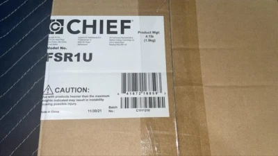 Soporte de pantalla de pared fijo de panel plano pequeño Chief FSR1U Foto 1 de 2