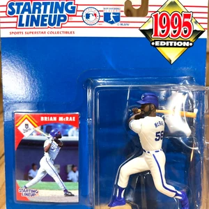 1995 SLU Starting Lineup MLB - Brian McRae Kansas City Royals - Figur & Karte - Bild 1 von 5