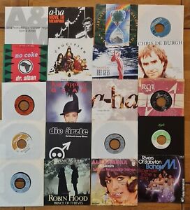 240 Singles Vinyl Sammlung 50er 60er 70er 80er 90er Raritäten Beatles Kaiser u.a