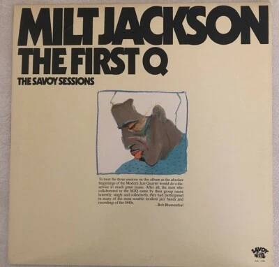 Milt JacksonThe First Q The Savoy Sessions1977 LP Vinyl SJL1106 Demonstration EX - Image 1 of 4