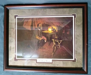 Framed The Prayer Warrior, General Stonewall Jackson By William Maughan - Picture 1 of 4