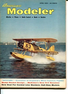 AMERICAN MODELER Magazine April 1959 - Image 1 of 2