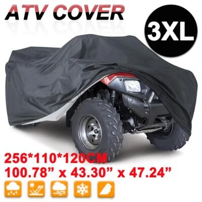 Черный + серебро XXXL ATV чехол сумка для FUZION моторов ATV 500 800 CF-Moto - Изображение 1 из 4