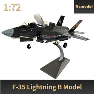 USAF F-35 Lightning B Fighter Military Aircraft Diecast Toy NSmodel 1:72 - Picture 1 of 12