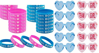 12 pulseras reveladoras de género y 10 gafas de moda en forma de corazón Foto 1 de 4