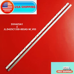 LED Strip For HISENSE 43H4030F3 43H5500G 43H5510G 43H5580G 43H4G 43H4D SVH425A13 - Picture 1 of 6