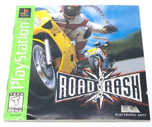 Playstation ~ Road Rash solo manual de juego original - Imagen 1 de 2