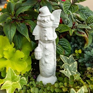 Snowman Christmas Totem 8.5" Ceramic Bisque Ready To Paint Pottery - Picture 1 of 4