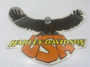 "Calcomanía adhesiva Harley Davidson Eagle Bar & Shield nueva 91/2"" X 7""" - Imagen 1 de 1