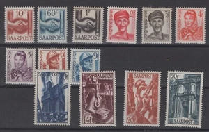 (WH22601)  SAARLAND 1948, MI 239/251, MNH, CV €45, SEE SCANS - Picture 1 of 2