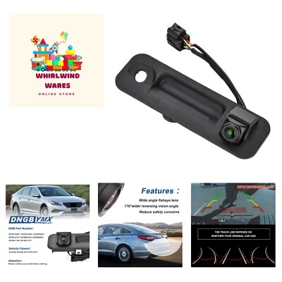 Backup Camera Rear View Camera Compatible with Hyundai Sonata 2015 2016 2017 ... - Image 1 of 4