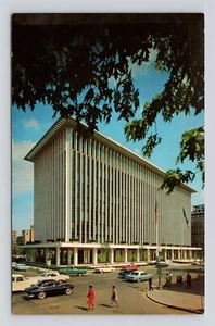 Postal del edificio de la sede de National Geographic Washington D.C. c1966 - Imagen 1 de 2