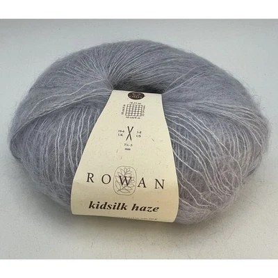 Rowan Kidsilk Haze Yarn 70% Super Kid Mohair 30% Silk 25g/229y #636 Light Blue - Image 1 of 3