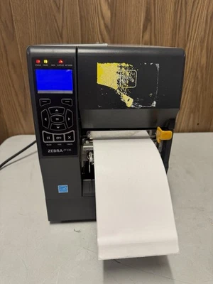 Zebra ZT230 Thermal Label Printer – Powers On, Media Out, USB/Serial - Image 1 of 4