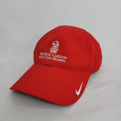 Gorra de golf Nike The Ritz-Carlton Golf Club Orlando roja ajustable talla única Foto 1 de 4
